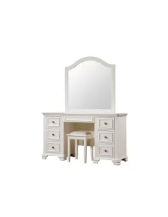 Charlotte Dressing Table - White | Murphy Furniture 2