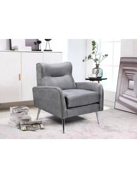 Katie Armchair - Grey | Murphy Furniture