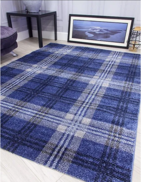 Glendale Navy Rug - Various Sizes | Murphy Furniture