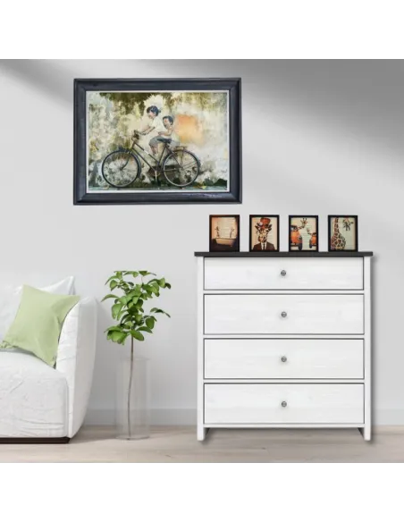 Hampshire 4 Drawer Chest - Larico Pine | Murphy Furniture