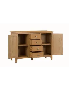 Kilkenny 4 Drawer Sideboard - Oak | Murphy Furniture 2