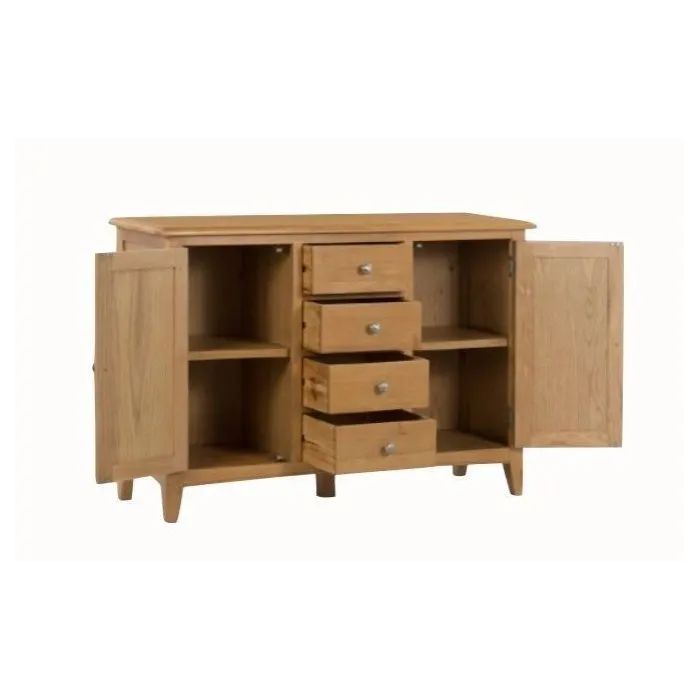 Kilkenny 4 Drawer Sideboard - Oak | Murphy Furniture
