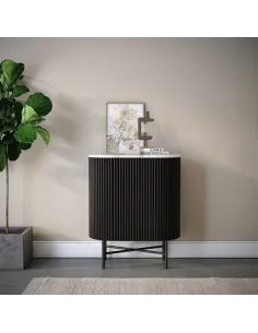 Lantine Mini Sideboard - Mango Charcoal/ | Murphy Furniture