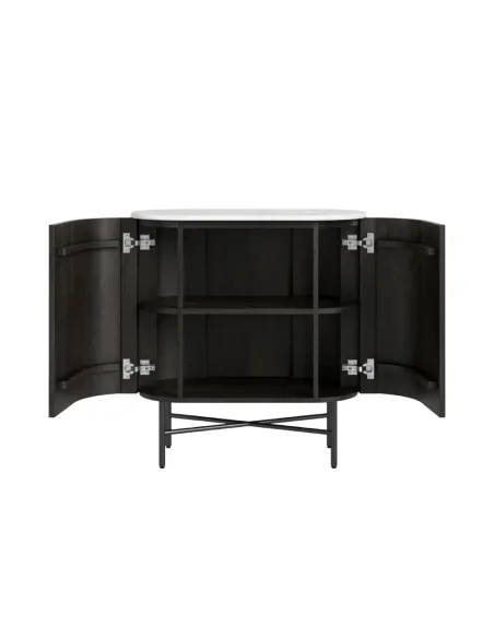 Lantine Mini Sideboard - Mango Charcoal/ | Murphy Furniture