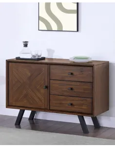 Nevada 1 Door 3 Drawer Sideboard - Mindi | Murphy Furniture