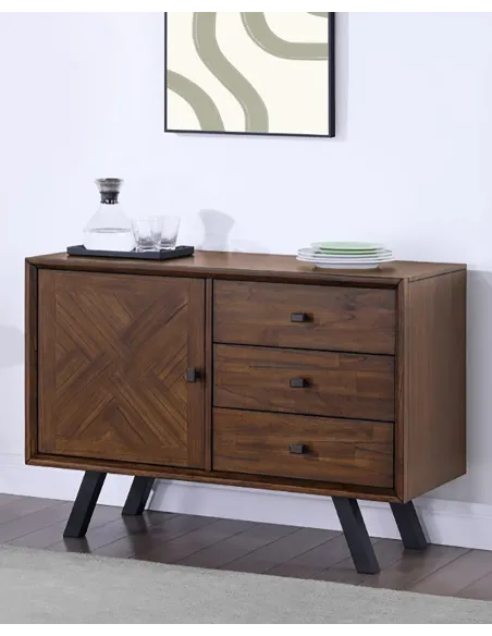 Nevada 1 Door 3 Drawer Sideboard - Mindi | Murphy Furniture