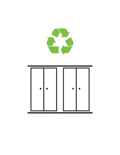 4 Door Wardrobe Recycling | Murphy Furniture