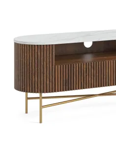Milo Small Media Stand - Mango Wood | Murphy Furniture 2