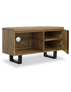 Isaac Corner TV Unit - Oak | Murphy Furniture 2