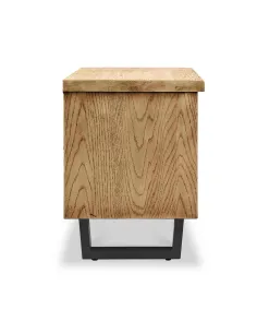 Isaac 1300mm Large TV Unit - Oak | Murphy Furniture 2