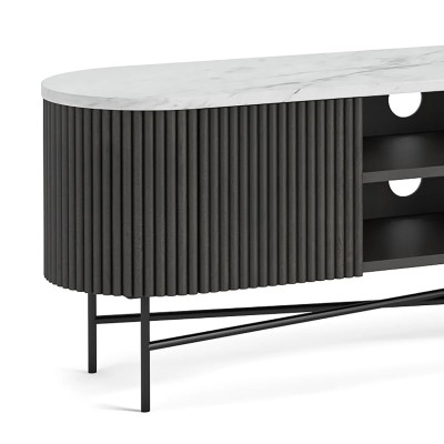 Lantine Large Media Stand - Mango Charco | Murphy Furniture