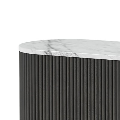 Lantine Large Media Stand - Mango Charco | Murphy Furniture