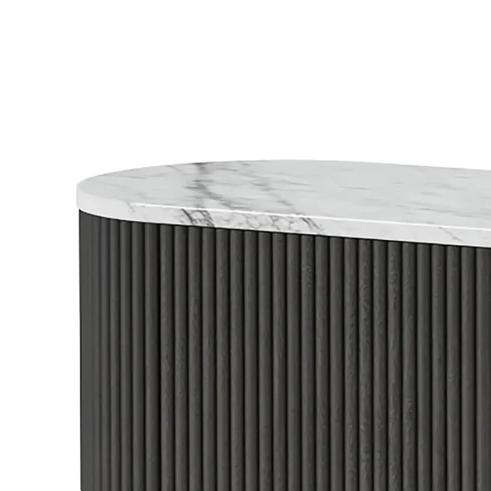 Lantine Large Media Stand - Mango Charco | Murphy Furniture