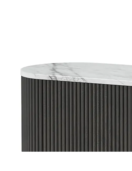 Lantine Large Media Stand - Mango Charco | Murphy Furniture