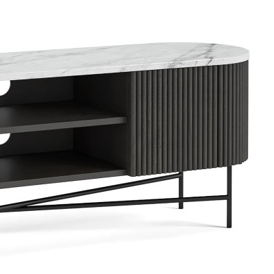 Lantine Large Media Stand - Mango Charco | Murphy Furniture