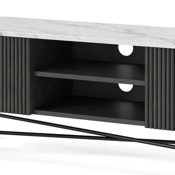 Lantine Large Media Stand - Mango Charco | Murphy Furniture