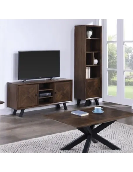 Nevada Straight TV Unit - Mindi Wood | Murphy Furniture