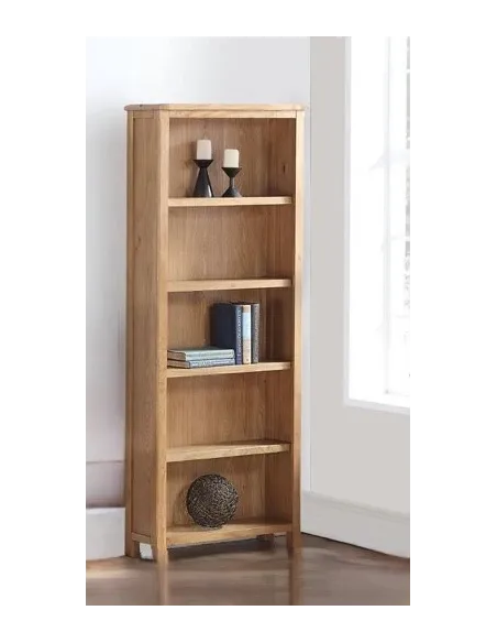 Kilmore Oak Tall Bookcase - Oak | Murphy Furniture