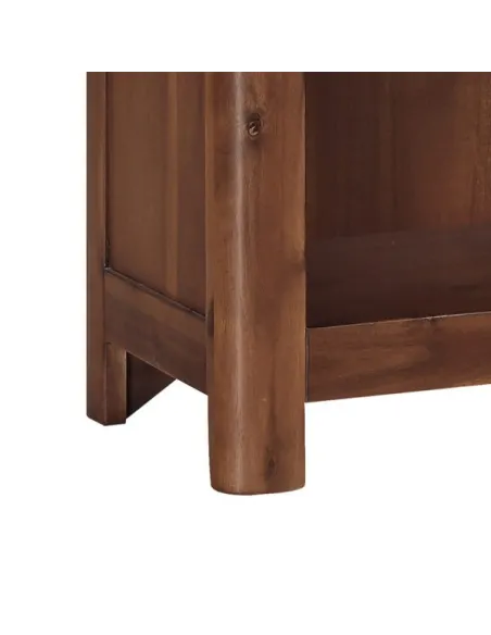 Andorra Low Bookcase - Acacia | Murphy Furniture