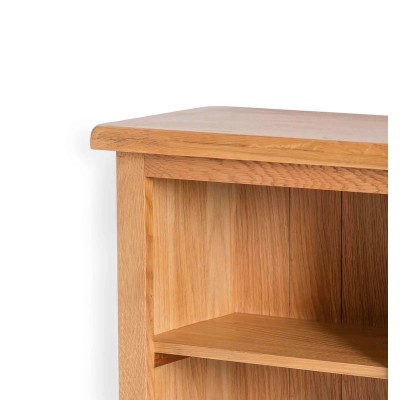 Astoria Lite Large Bookcase - Waxed Oak | Murphy Furniture