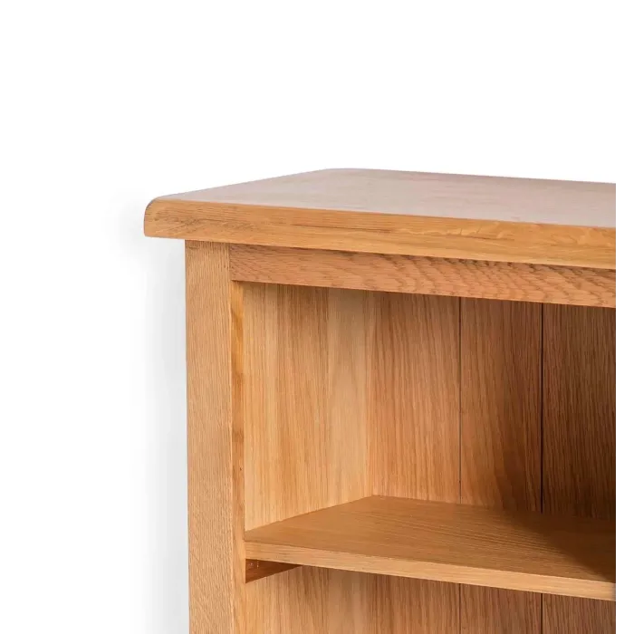 Astoria Lite Large Bookcase - Waxed Oak | Murphy Furniture