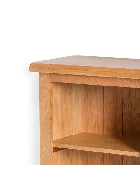 Astoria Lite Large Bookcase - Waxed Oak | Murphy Furniture