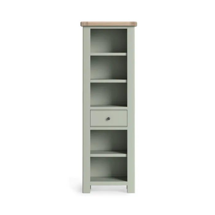 Marbury Slim Bookcase - Sage | Murphy Furniture
