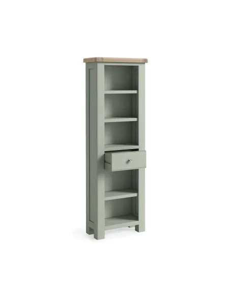 Marbury Slim Bookcase - Sage | Murphy Furniture