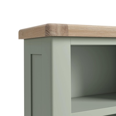 Marbury Slim Bookcase - Sage | Murphy Furniture