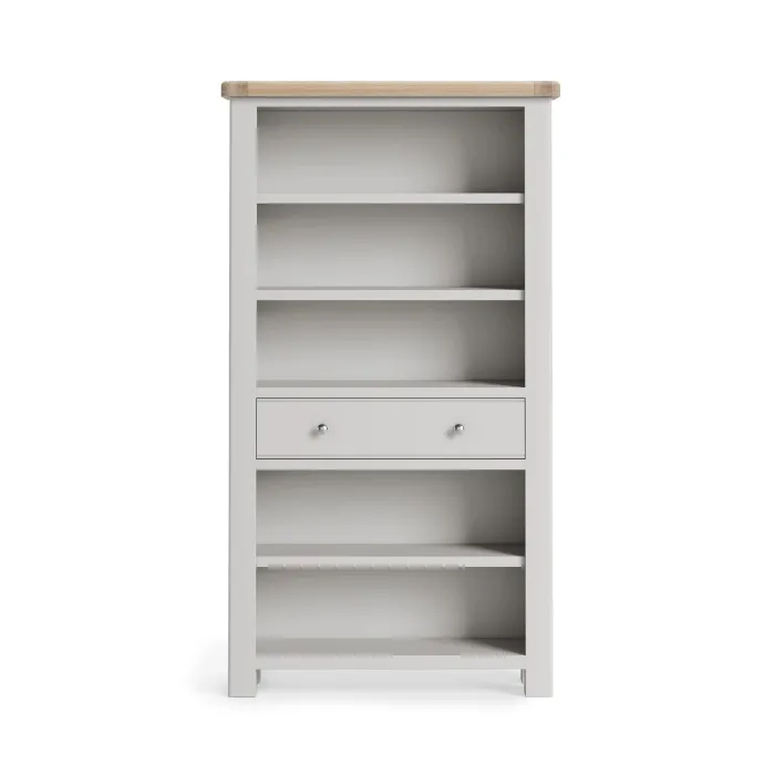 Marbury Large Bookcase - Light Grey | Murphy Furniture