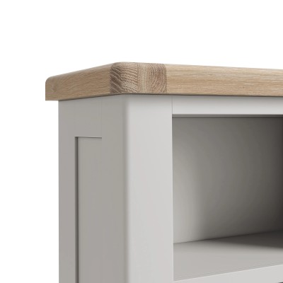 Marbury Large Bookcase - Light Grey | Murphy Furniture