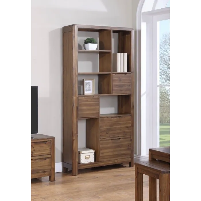 Monterey Tall Bookcase - Acacia | Murphy Furniture