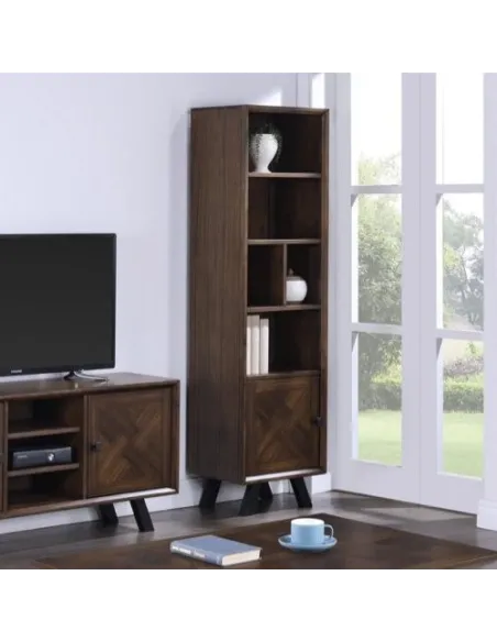 Nevada Small Bookcase - Mindi Wood | Murphy Furniture