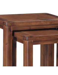 Andorra Nest of 2 Tables - Acacia | Murphy Furniture 2