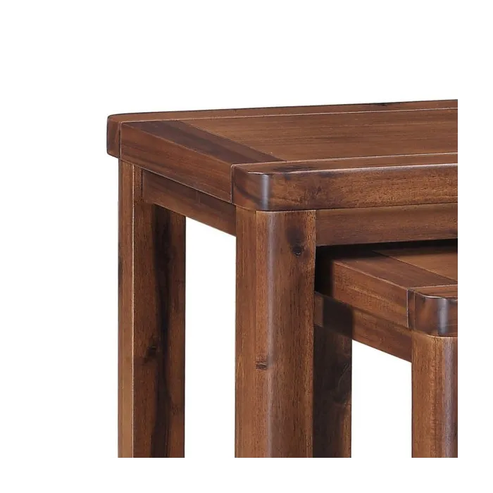 Andorra Nest of 2 Tables - Acacia | Murphy Furniture