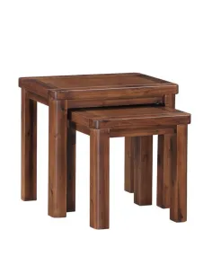 Andorra Nest of 2 Tables - Acacia | Murphy Furniture