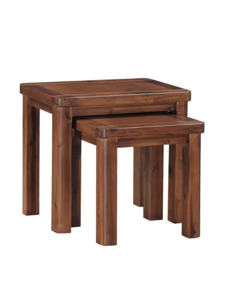 Andorra Nest of 2 Tables - Acacia | Murphy Furniture