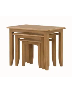 Kilkenny Nest of 3 Tables - Oak | Murphy Furniture