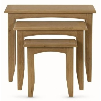 Kilkenny Nest of 3 Tables - Oak | Murphy Furniture