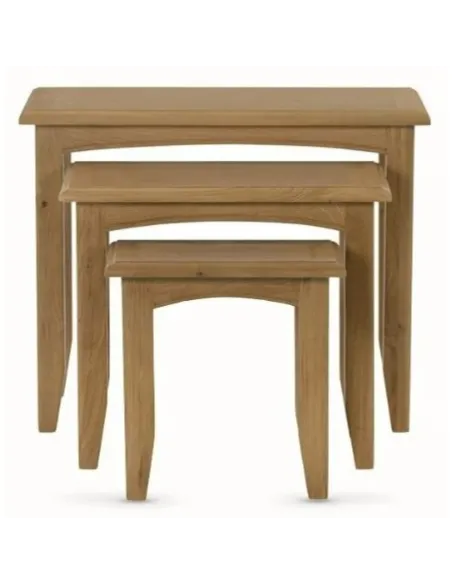 Kilkenny Nest of 3 Tables - Oak | Murphy Furniture