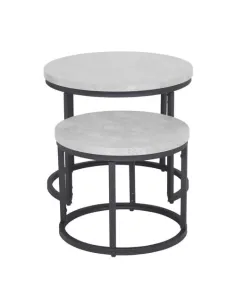 Munich Round Nest of Tables - Marble | Murphy Furniture 2