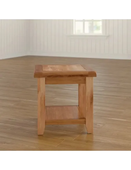 Lancaster Lamp Table - Solid Oak | Murphy Furniture