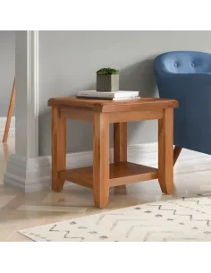 Lancaster Lamp Table - Solid Oak | Murphy Furniture