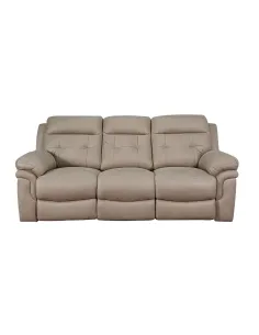 Hudson 2 Seater Recliner Sofa - Stone | Murphy Furniture