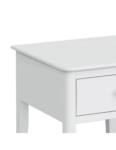 Ferndale Lamp Table - White | Murphy Furniture