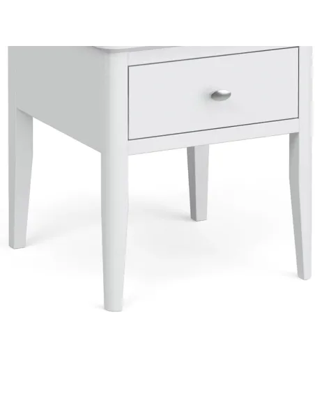 Ferndale Lamp Table - White | Murphy Furniture