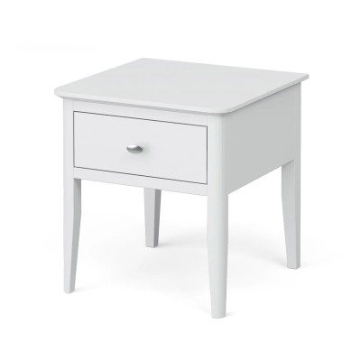 Ferndale Lamp Table - White | Murphy Furniture