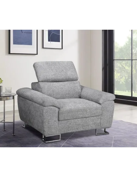 Roma Armchair - Grey | Murphy Furniture