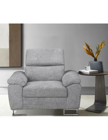 Roma Armchair - Grey | Murphy Furniture