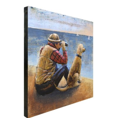 3D Metal and Wood Wall Picture FAM-1533 | Murphy Furniture
